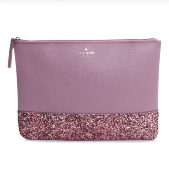 Kate Spade Greta Court Glitter Gia Pouch - Picture 8 of 8